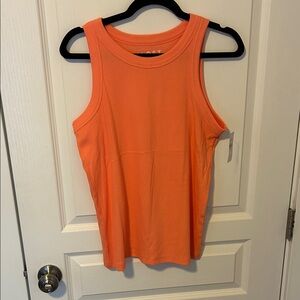 LOFT Vibrant Orange Tank Top